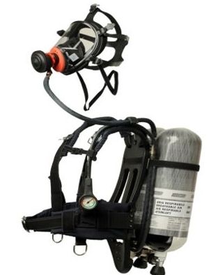 Casque avec respirateur - 30 l/min, 125 min | RN/BN 2683 C FR - Spasciani