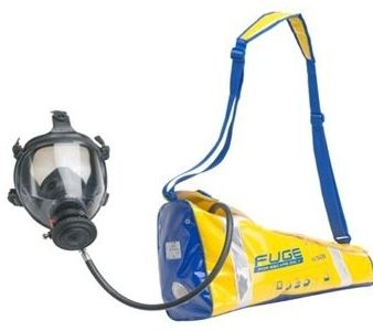 Casque avec respirateur - 2 l, 300 bar | FUGE - Spasciani
