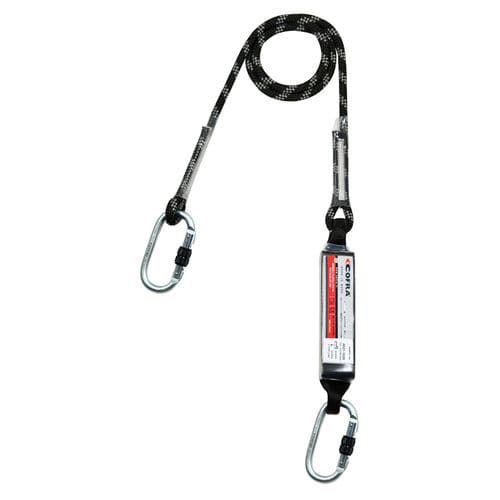 Longe anti-chute à corde - SAVERYK - COFRA - à absorption d'énergie
