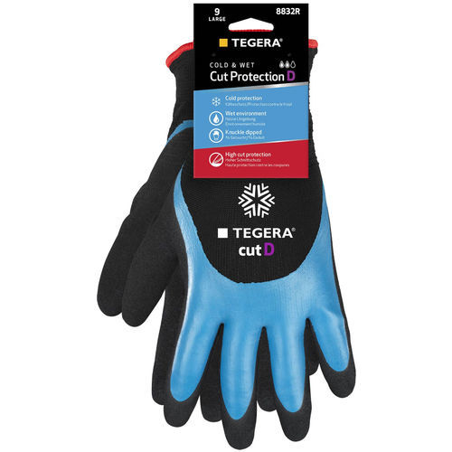 Gant de sécurité anticoupure - TEGERA® 8832R - Ejendals Suomi Oy - de travail / pour chantier de construction / multifonction