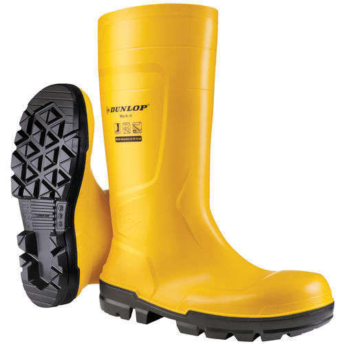 Bottes de sécurité à usage industriel - NB2JF01 - Dunlop Hevea (IPF) - imperméable / résistante à l'huile / antistatique