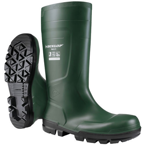 Bottes de sécurité pour l'agriculture - NB2KL01 - Dunlop Hevea (IPF) - étanche / résistante à l'huile / antistatique
