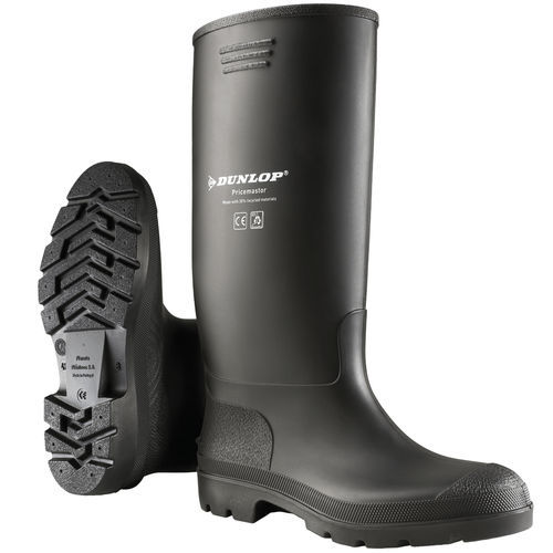 Bottes de sécurité à usage industriel - 380PP.RC - Dunlop Hevea (IPF) - étanche / de protection chimique / en carbone