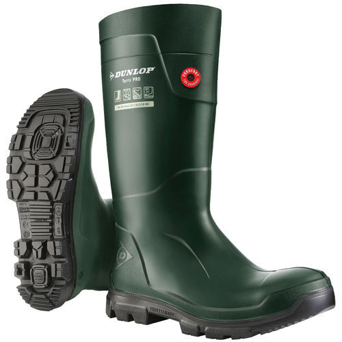 Bottes de sécurité pour l'agriculture - LJ0KL01 - Dunlop Hevea (IPF) - antidérapante / étanche / résistante à l'huile
