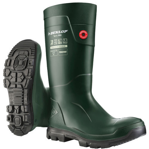 Bottes de sécurité pour l'agriculture - LJ2KL01 - Dunlop Hevea (IPF) - antidérapante / étanche / résistante à l'huile