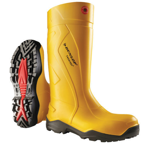 Bottes de sécurité à usage industriel - C762241 - Dunlop Hevea (IPF) - antidérapante / étanche / de protection chimique