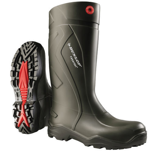 Bottes de sécurité pour l'agriculture - D760933 - Dunlop Hevea (IPF) - antidérapante / étanche / résistante à l'huile