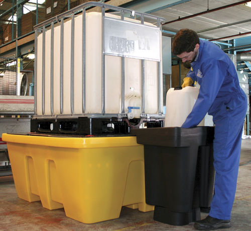 Palette de rétention pour conteneur IBC - SJ-510-00 series - Jonesco - en polyéthylène