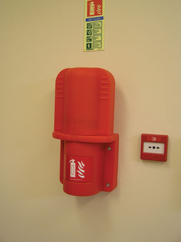 Boîte murale - JFEX03 - Jonesco - en plastique / pour extincteur