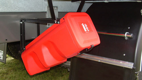 Boîtier en saillie - JBFB64, JBFR64 - Jonesco - rectangulaire / en plastique / pour extincteur