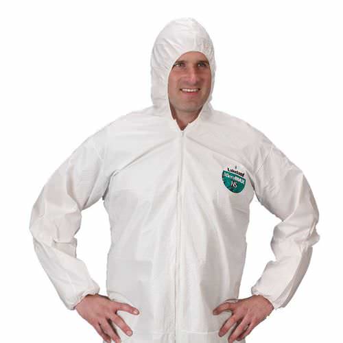Combinaison de travail - MicroMax® NS (CTL428) - Lakeland Industries - de protection chimique / en polyester / unisexe
