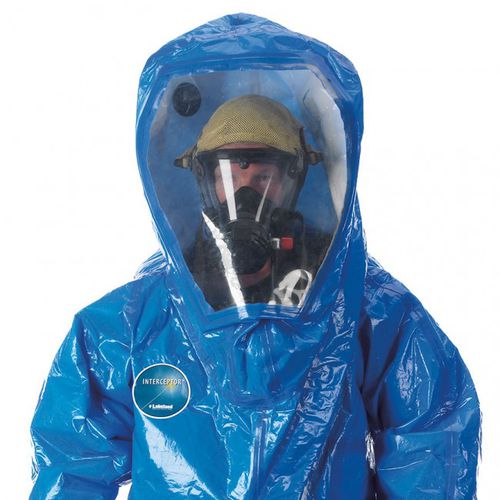 Combinaison de travail - Interceptor® (80640) - Lakeland Industries - de protection chimique / unisexe / avec appareil respiratoire assisté