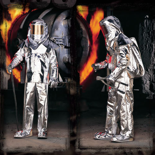 Combinaison de travail - 500 series - Lakeland Industries - ignifuge / aluminisée / unisexe