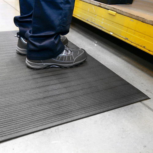 Tapis antifatigue - Orthomat® - COBA Europe Ltd - ignifuge / strié / en mousse