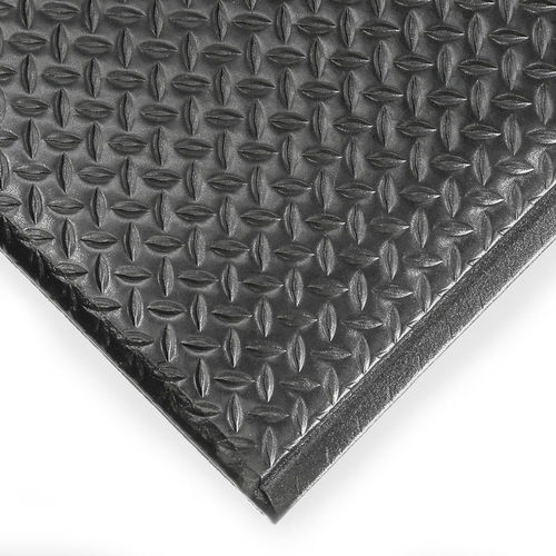 Tapis antifatigue - Orthomat® Comfort Plus - COBA Europe Ltd - en mousse / jaune / noir