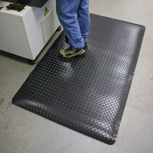 Tapis antifatigue - Deckplate  - COBA Europe Ltd - antidérapant / ignifuge / en mousse