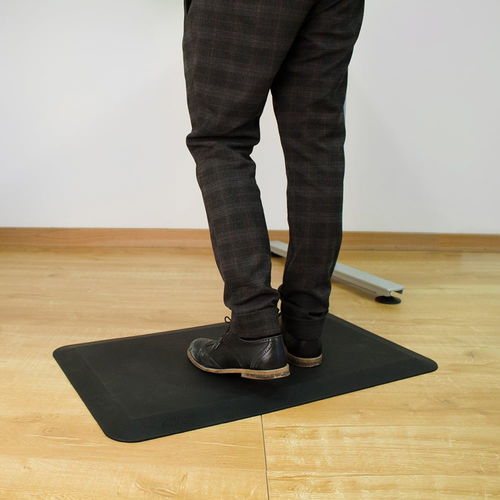 Tapis antifatigue - Orthomat® - COBA Europe Ltd - en polyuréthane / noir / grande largeur
