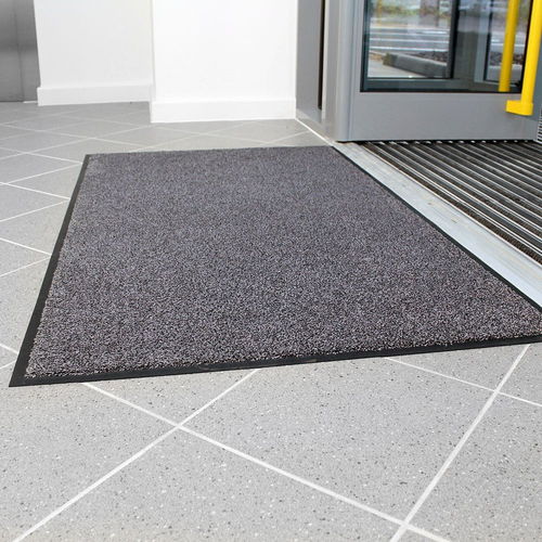 Tapis de propreté - COBAwash® - COBA Europe Ltd - en polymère / gris / noir