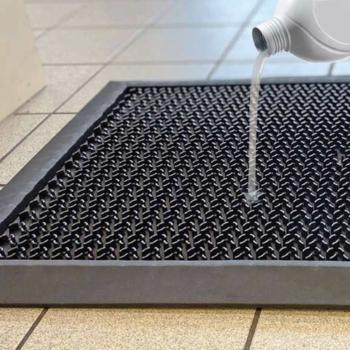 Tapis désinfectant - HYW010001 - COBA Europe Ltd - en PVC / noir
