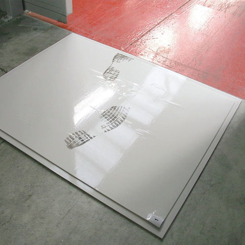 Tapis de propreté - WC series - COBA Europe Ltd - en polyéthylène / pour salle blanche / blanc