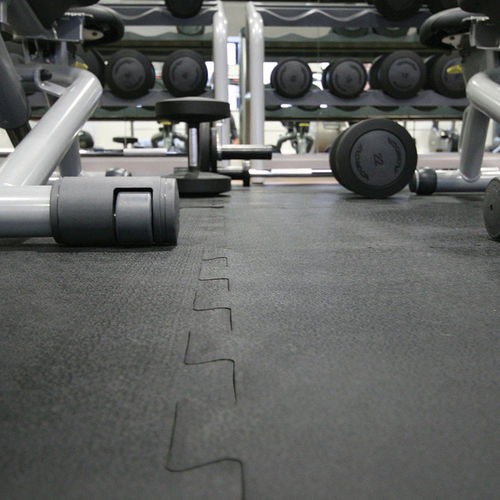 Revêtement de sol en caoutchouc - Sport-Tile - COBA Europe Ltd - résistant aux produits chimiques