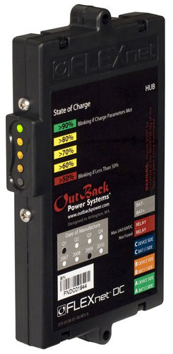 Système de surveillance d'état - FLEXnet DC  - OutBack Power Systems - de station de charge / de batterie