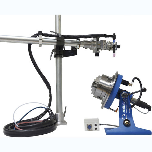 Table tournante entraînée par moteur - DVR 50 - Orbitalum Tools - de soudage / mécanique / flexible
