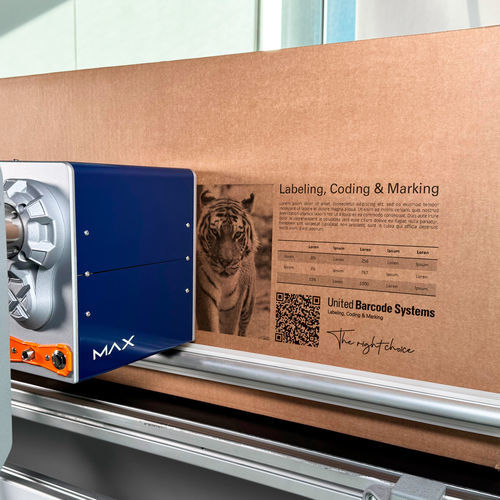 Machine de marquage à jet d'encre - APLINK HRX MAX - UBS United Barcode Systems - de papier / de cuir / de plastique
