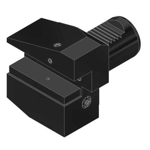 Porte-outil VDI - 6.4025RLIK - EWS Weigele GmbH & Co. KG - pour applications de tournage / statique