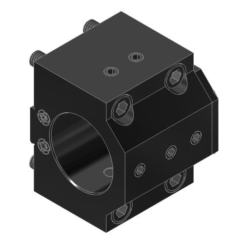 Porte-outil BMT - 19.BMT50CTX510 - EWS Weigele GmbH & Co. KG - de perçage / statique