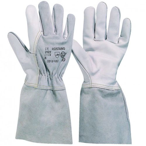 Gants de soudage - ECF7E12ELT - ROSTAING - antichaleur / en cuir / respirant