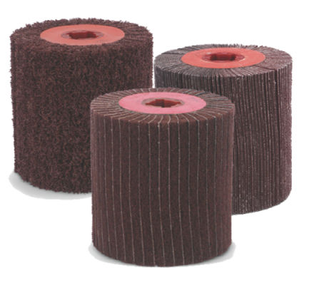 Roue à lamelles en toile - Camel Grinding Wheels - non tissée / d'abrasif appliqué