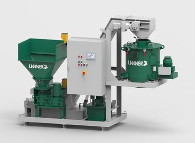 Centrifugeuse de process - VETAMAT - Lanner Anlagenbau - de copeaux / de nettoyage / compacte