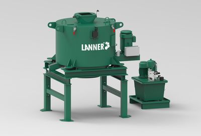 Centrifugeuse de process - DS series - Lanner Anlagenbau - de copeaux / de nettoyage / de déshuilage
