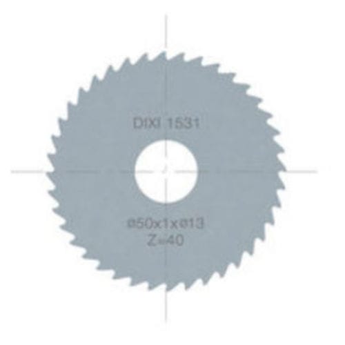 Fraise-scie au carbure - DIXI 1531 series - DIXI Polytool - de métal / à denture grossière
