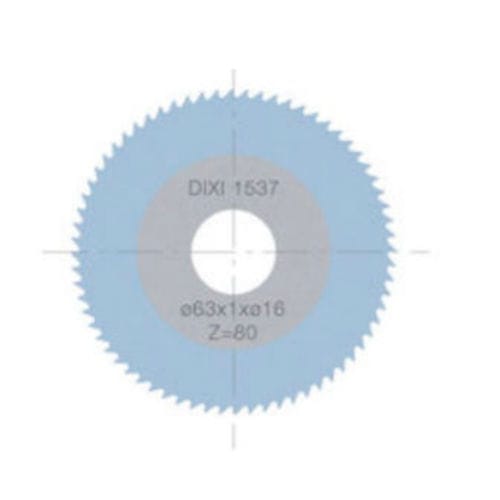 Fraise-scie au carbure - DIXI 1537 series - DIXI Polytool - pour acier inoxydable