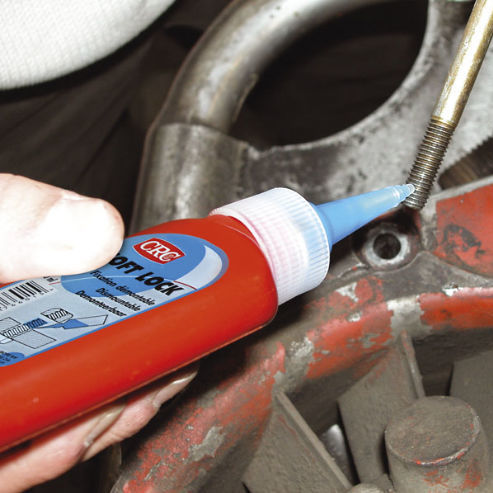 Frein filet amovible - SOFT LOCK - CRC Industries France - à résistance moyenne / bleu