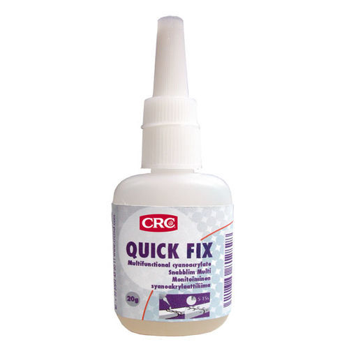 Colle cyanoacrylate - QUICK FIX - CRC Industries France - pour caoutchouc / pour plastique / pour verre
