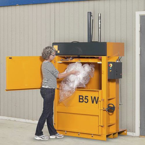 Presse à balles pour carton - B5 Wide - Bramidan Balers - pour papier / pour plastique / verticale