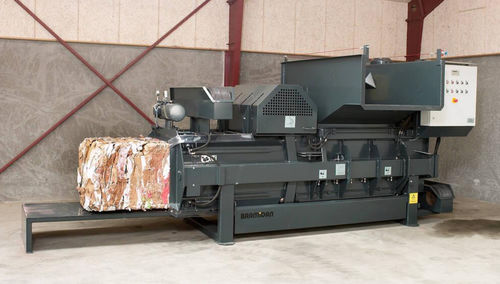 Presse à balles pour carton - HC40 - Bramidan Balers - pour plastique / horizontale / à chargement par le haut