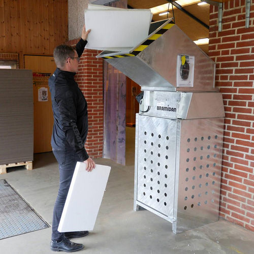 Granulateur pour PSE - EG - Bramidan Balers - à rotor / pour déchets / pour le recyclage