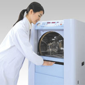 Autoclave de laboratoire - HRG-112/140 - Hirayama - avec porte hydraulique / sous vide / horizontal