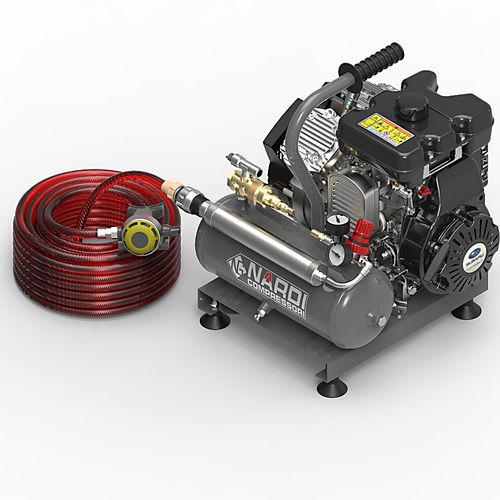 Compresseur à piston - Extreme Hookah - NARDI COMPRESSORI - d'air respirable / essence / portable