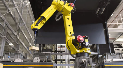 Cellule robotisée pour pick and place - DEMATIC - de préhension