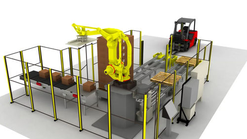 Palettiseur robotisé - DEMATIC - de cartons / de cartons / de palettes