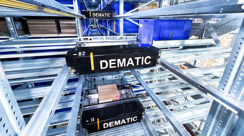Système de stockage à navette - Multishuttle® - DEMATIC