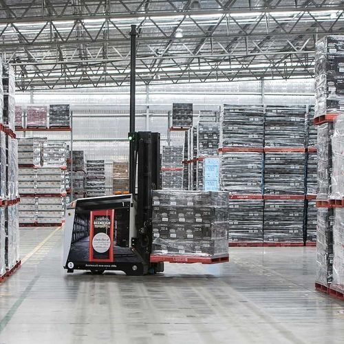 Palettiseur et dépalettiseur robotisé - DEMATIC - de manutention / pour palettes / pour la construction