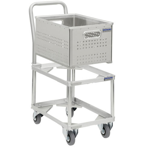 Chariot de transport - G®-DOLLY C 913 series - Gmöhling Transportgeräte GmbH - aluminium / 2 niveaux / polyvalent