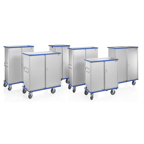 Armoire de stockage et distribution - G®-CUP E 272 series - Gmöhling Transportgeräte GmbH - à roulettes / à portes battantes / à étagères
