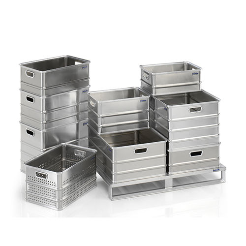 Caisse en aluminium - G®-CRATE A 152 series - Gmöhling Transportgeräte GmbH - de stockage / de transport / industrielle